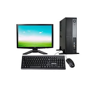Acer Veriton M200 - B350 | AMD A6 | 4 GB RAM | 500 GB HDD | 19" Monitor | Desktop Full Set