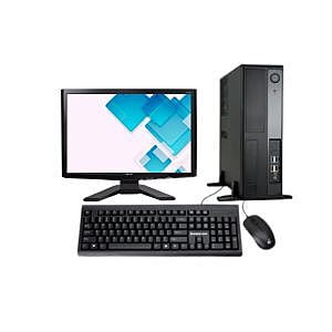 Acer Veriton M200 - B350 | AMD Ryzen 3 Pro | 4 GB RAM | 500 GB HDD | 19" Monitor | Keyboard & Mouse Full set