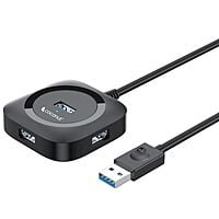 Coconut | UH20 Vega | 4 Port USB 3.0 Hub | 1M Cable