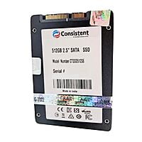 Consistent 2.5" 256GB SSD | Model: CTSSD256S6 | SATA III Interface | 6Gb/s | Speed Upto - 552/500 MB/s | 5 Years Warranty