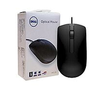 Dell MS116 | Wired Optical Mouse | 1000DPI | LED Tracking | Scrolling Wheel | Plug and Play