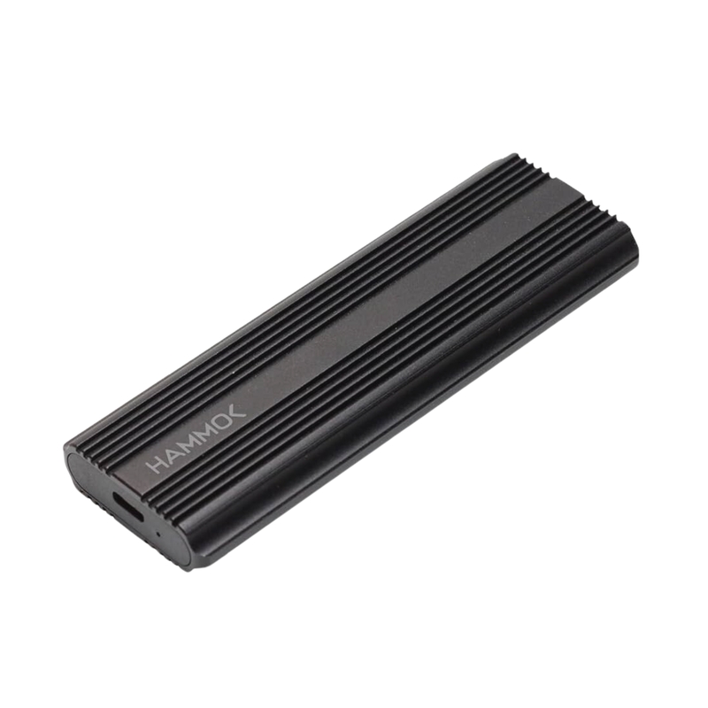 HAMMOK | HURRY M.2 NVME SSD ENCLOSURE | USB 3.1 GEN 2 | 2TB SUPPORT | 10GBPS HIGH-SPEED ALUMINUM CASE | BLACK HAMMOK | HURRY M.2 NVME SSD ENCLOSURE | USB 3.1 GEN 2 | 2TB SUPPORT | 10GBPS HIGH-SPEED ALUMINUM CASE | BLACK