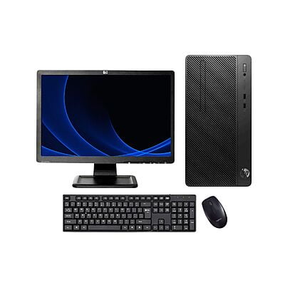 HP ProDesk 600 G4 MT | Intel I5 | 8 GB RAM | 256 GB SSD | 19" Monitor | Desktop Full Set