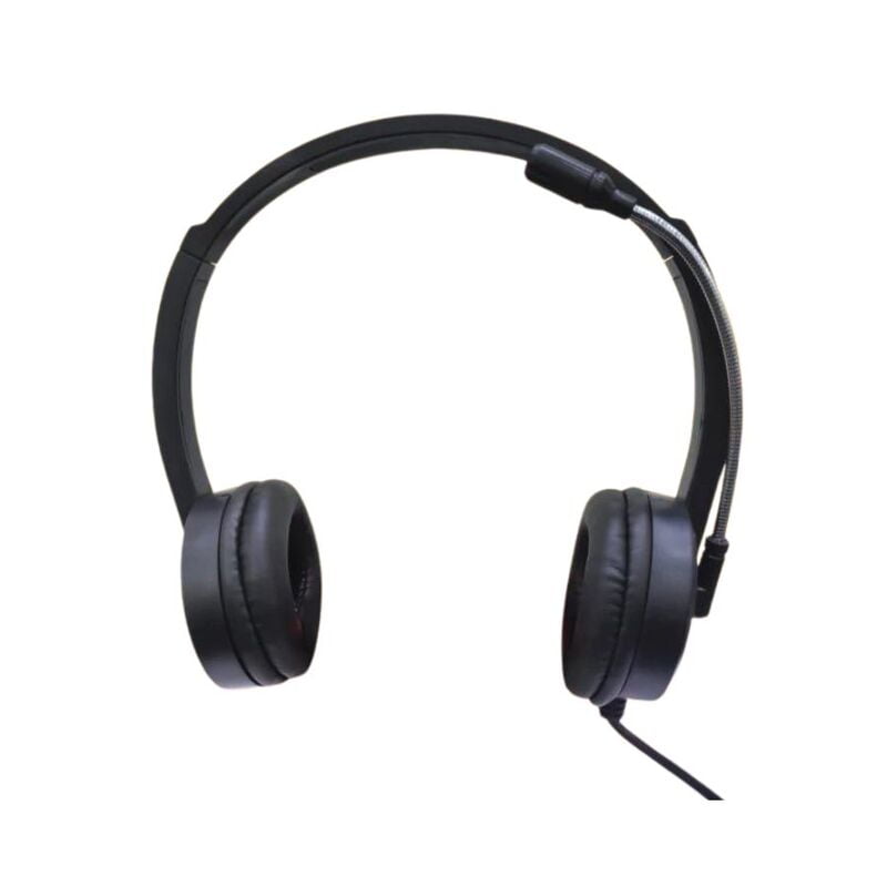 IDEAKARD H150 | Wired Stereo Headset USB | Adjustable Headband | Built-in Microphone | Black IDEAKARD H150 | Wired Stereo Headset USB | Adjustable Headband | Built-in Microphone | Black