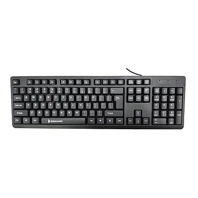 IDEAKARD Wired Keyboard | NK500 | Full-Size Keyboard | USB Plug-and-Play | Black