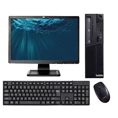 Lenovo ThinkCentre M73 | Pentium G3260 | 4 GB RAM | 500 GB HDD | 19" Monitor | Full Set