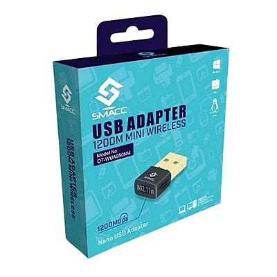 Wi-Fi Dongal | USB Adapter | 1200M Mini Wireless | Smacc